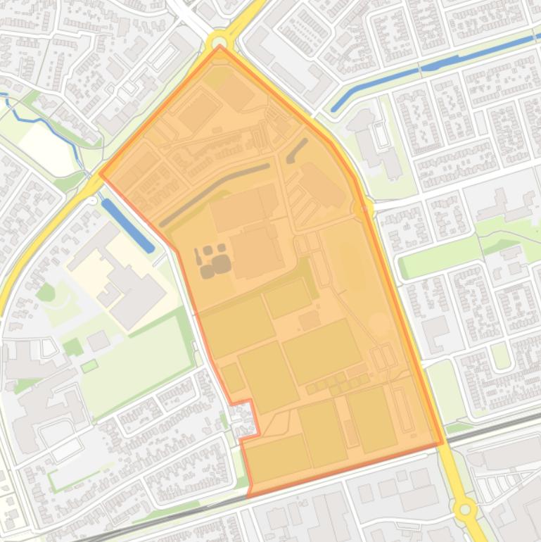 Kaart van de buurt Sypel Oost.