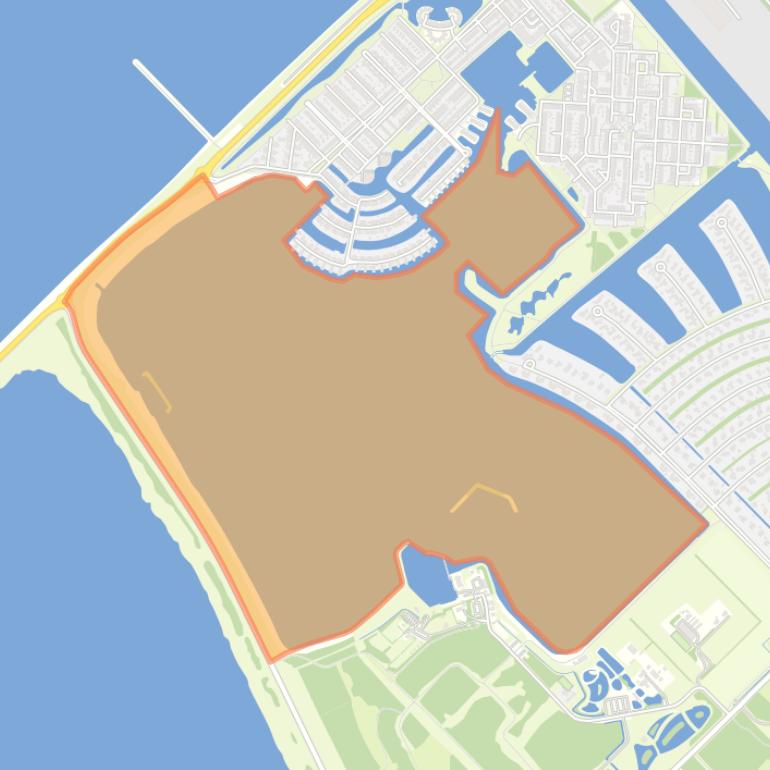 Kaart van de buurt ’t Bovenwater.