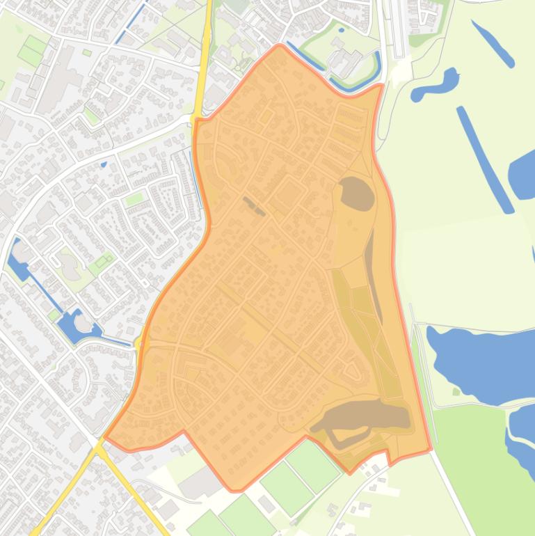 Kaart van de buurt ’t Kempke-Bloemstraat.