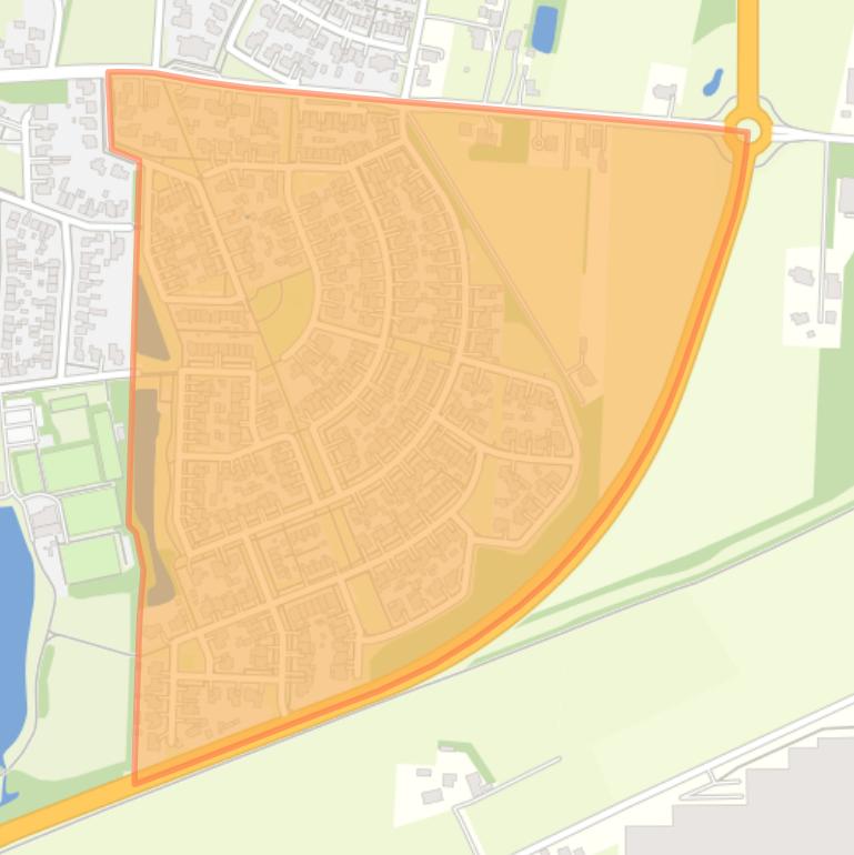 Kaart van de buurt ’t Pierik.