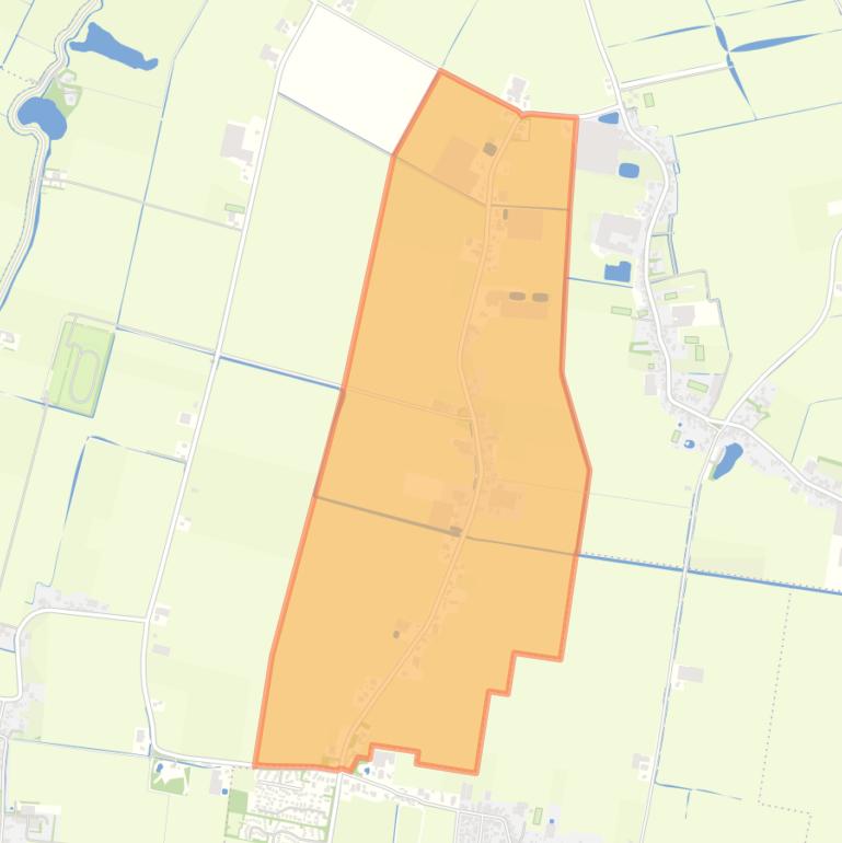 Kaart van de buurt ’t Rijpje en Buitengebied.