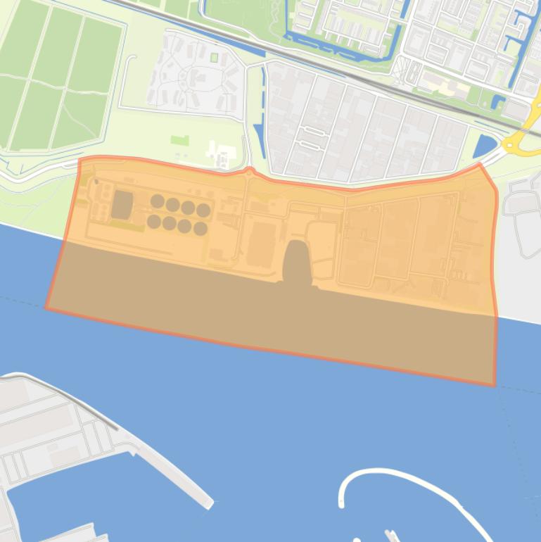 Kaart van de buurt ’t Scheur.