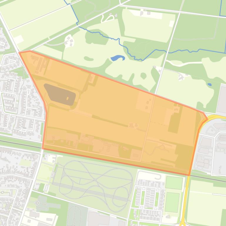 Kaart van de buurt ’t Weldink.