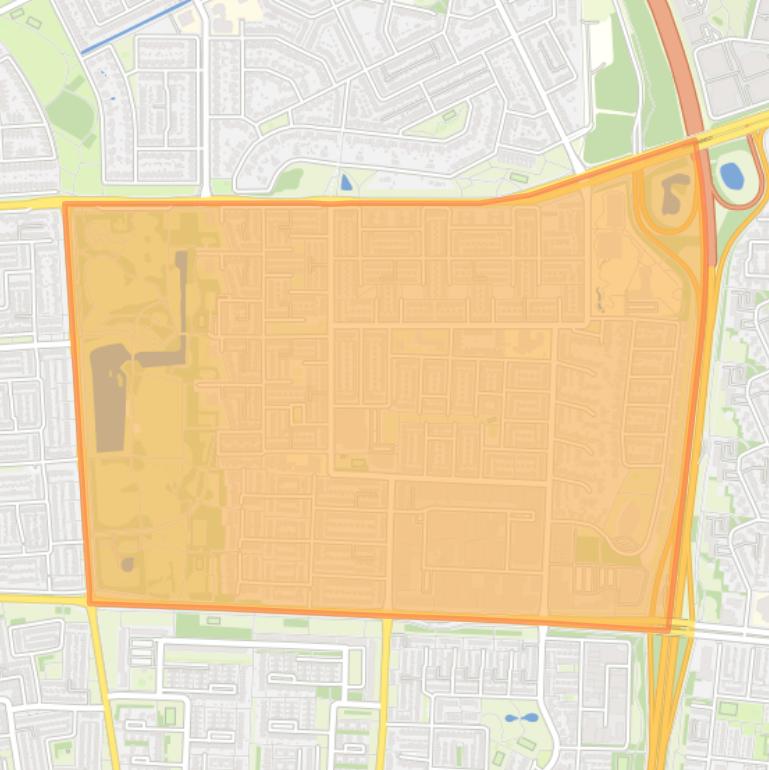 Kaart van de buurt Tempel.