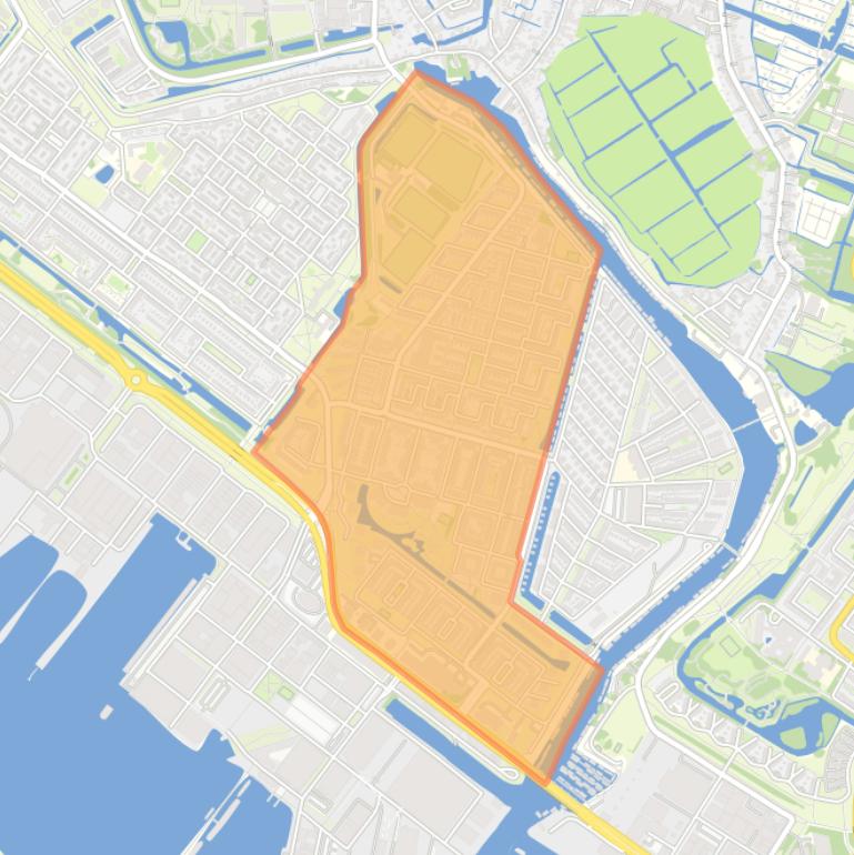 Kaart van de buurt Terrasdorp.