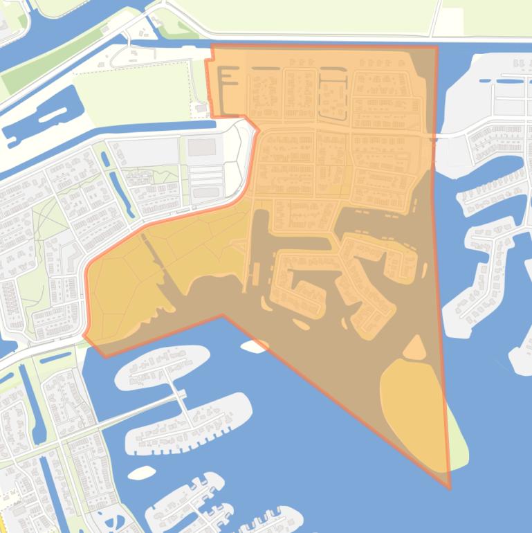 Kaart van de buurt Tersluis.