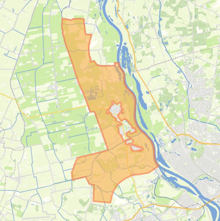 Kaart van de buurt Terwolde Buitengebied.