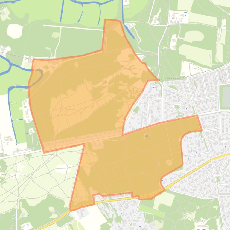 Kaart van de buurt Thames.