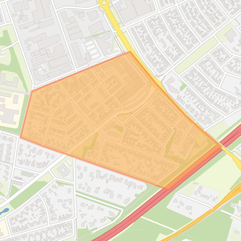 Kaart van de buurt Tinnegieter.