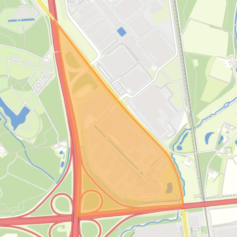 Kaart van de buurt Trade-Port-Oost.