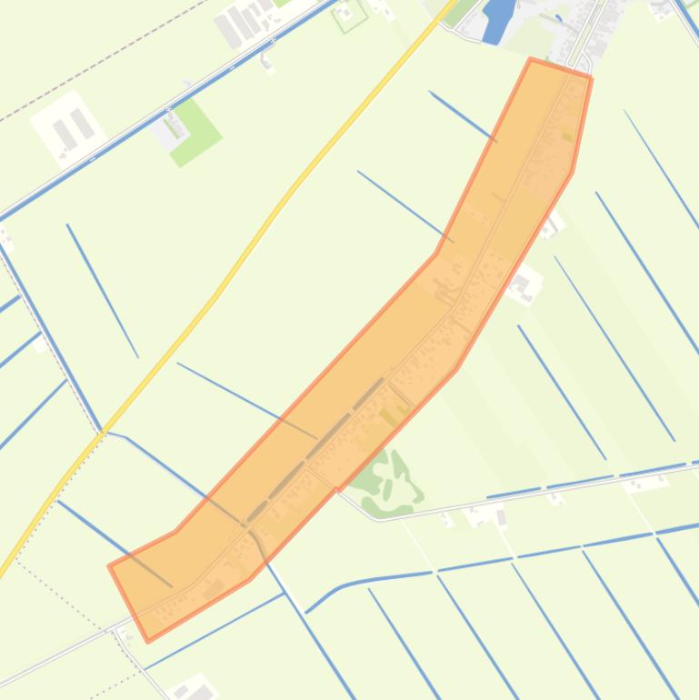 Kaart van de buurt Tramwijk.