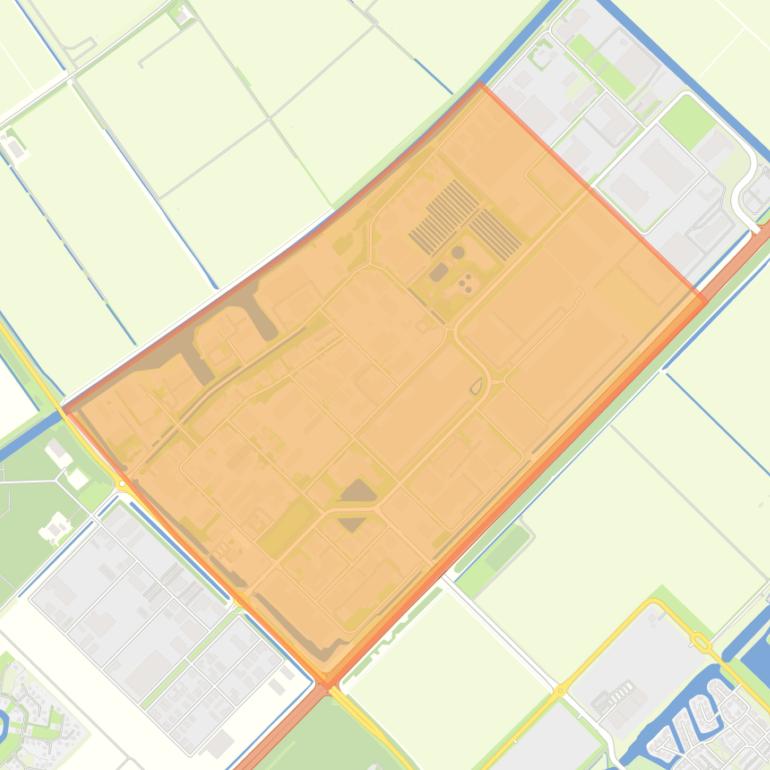 Kaart van de buurt Trekkersveld.