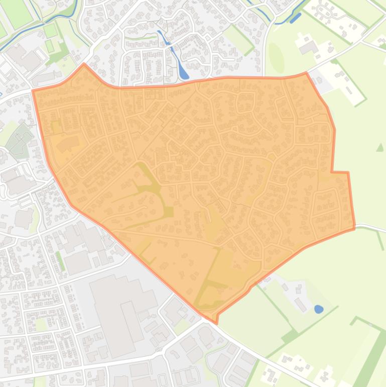 Kaart van de buurt Tubbergen oost.