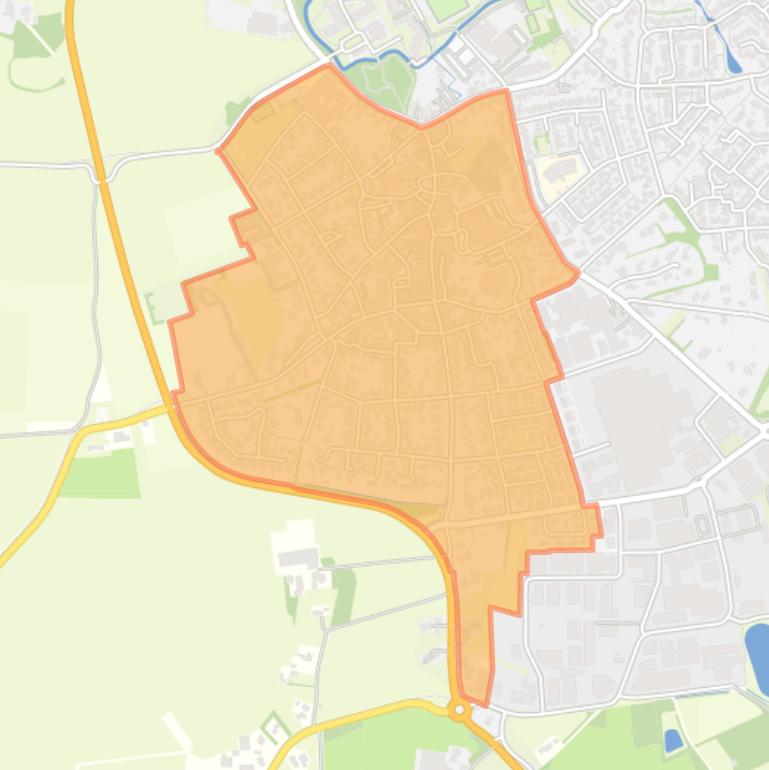 Kaart van de buurt Tubbergen west.