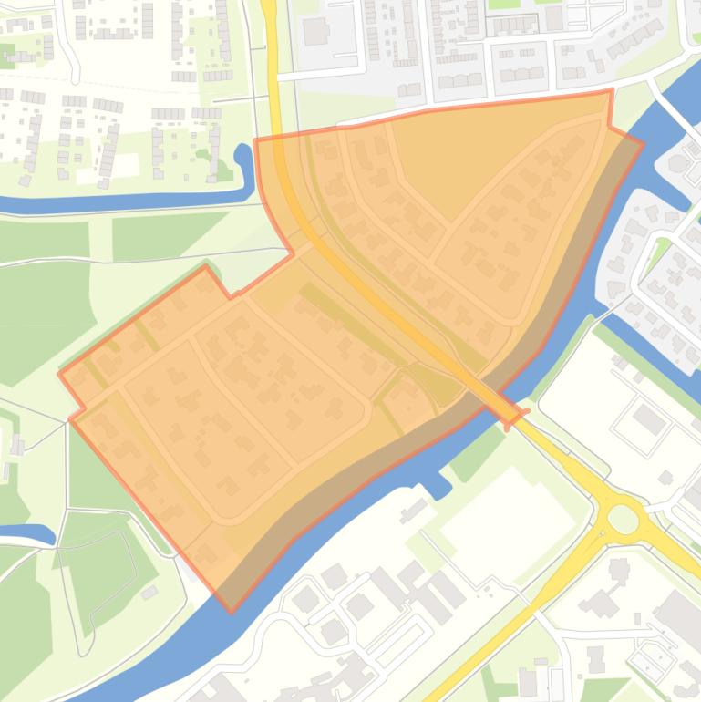 Kaart van de buurt Tuikwerderrak.