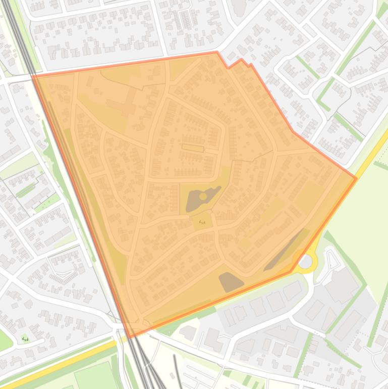 Kaart van de buurt Tuindorp.