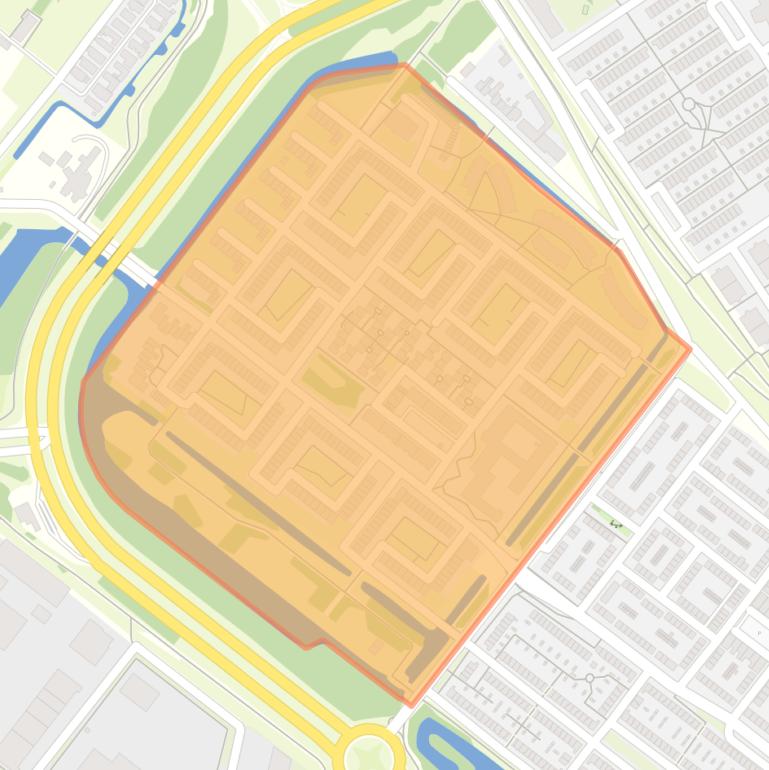 Kaart van de buurt Tuindorp Oostzaan-West.