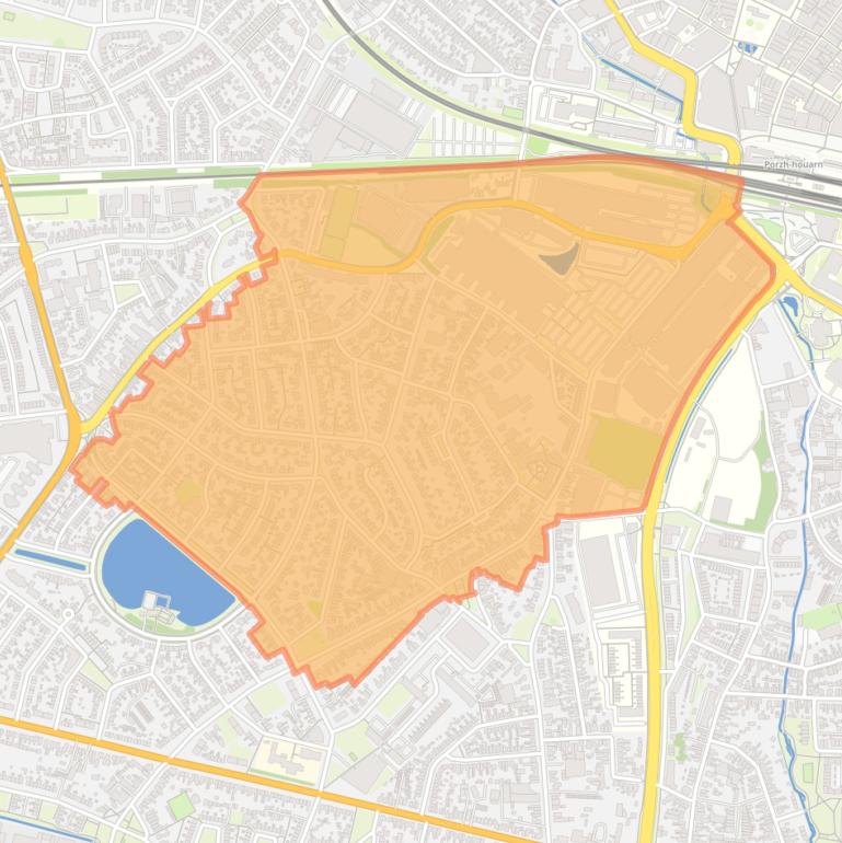 Kaart van de buurt Tuindorp ’t Lansink.