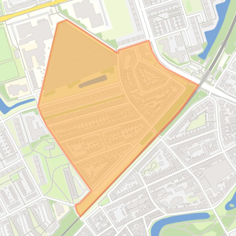 Kaart van de buurt Tuinwijk.