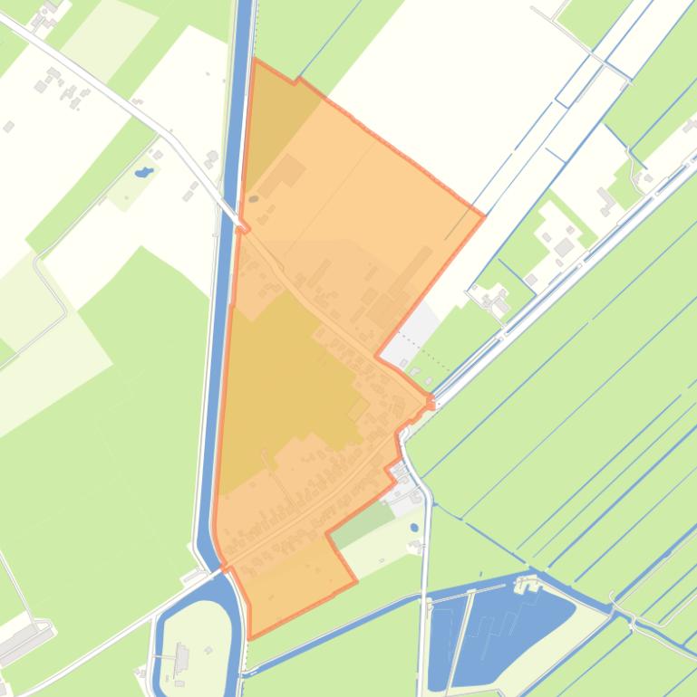 Kaart van de buurt Tull.