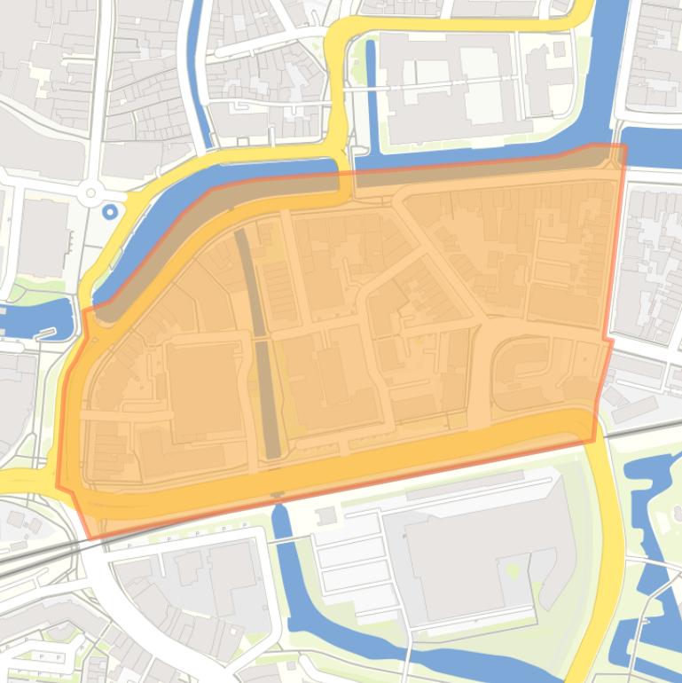 Kaart van de buurt Tulpenburg.