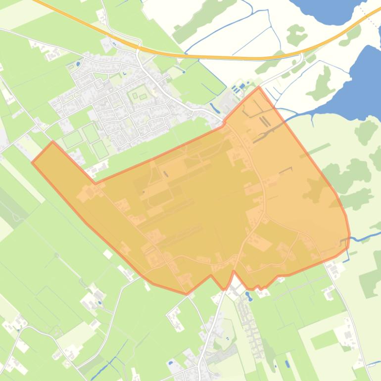 Kaart van de buurt Tussen Sint Jans Klooster en Heetveld.