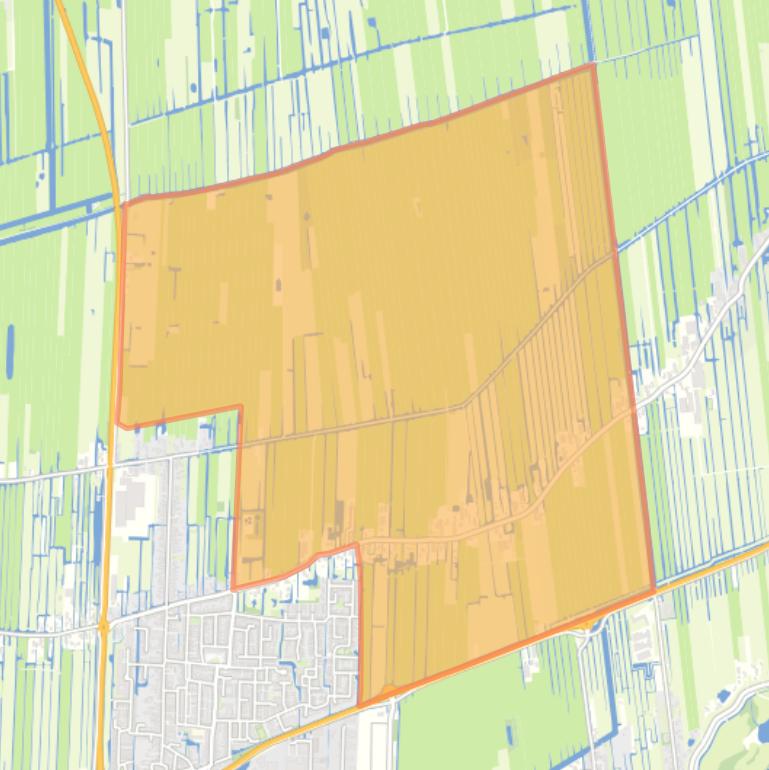 Kaart van de buurt Tussenlanen.