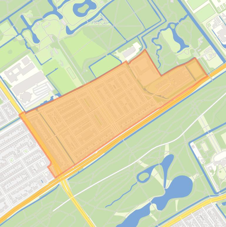 Kaart van de buurt Uilennest.