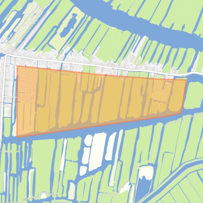 Kaart van de buurt Uitbreiding-Jisp.
