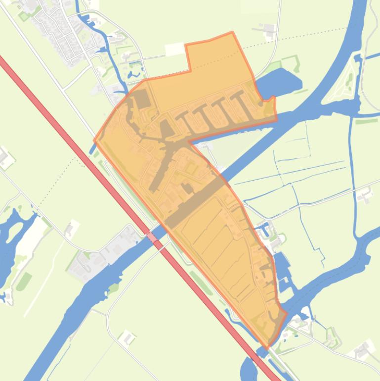 Kaart van de buurt Uitwellingerga.