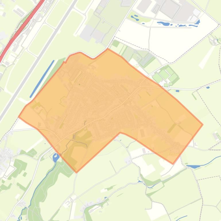 Kaart van de buurt Ulestraten.