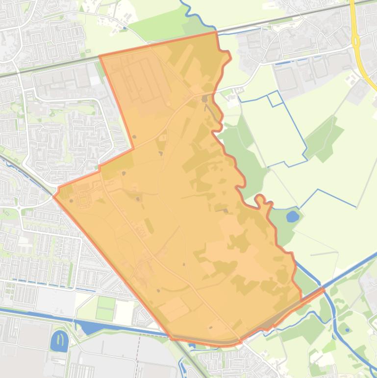 Kaart van de buurt Urkhoven.