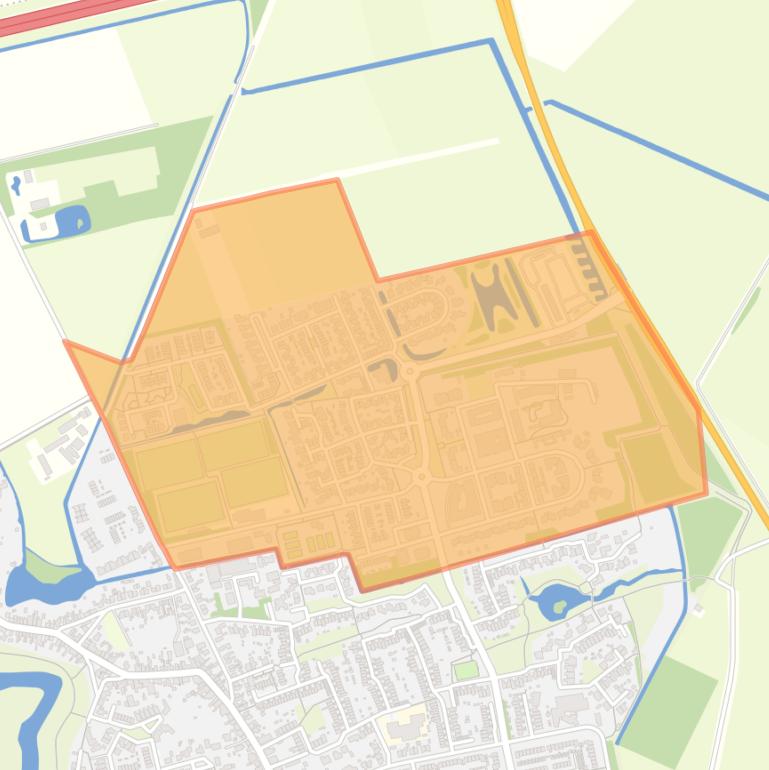 Kaart van de buurt Vaartkant.