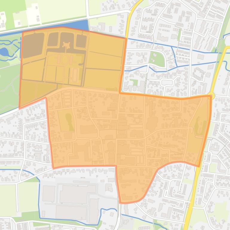 Kaart van de buurt Vaassen Centrum.