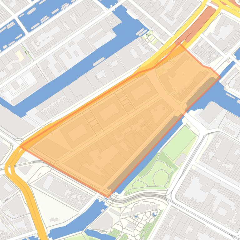 Kaart van de buurt Valkenburg.