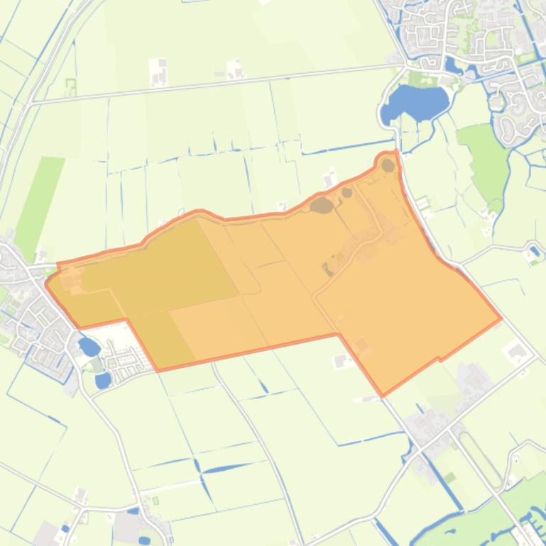 Kaart van de buurt Valkkoog en Buitengebied.