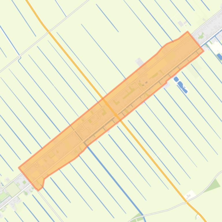 Kaart van de buurt Valthermond Mondenweg.