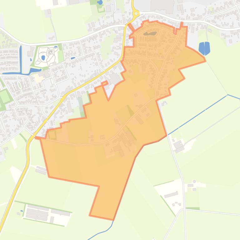 Kaart van de buurt Van den Tillaartstraat en omgeving.