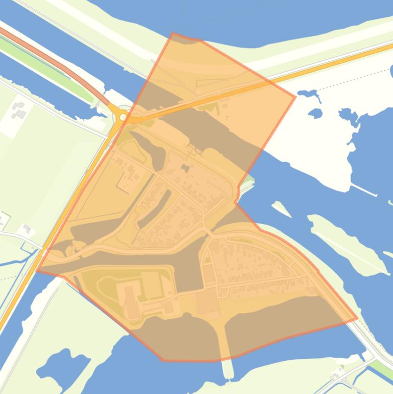 Kaart van de buurt Van Ewijcksluis.