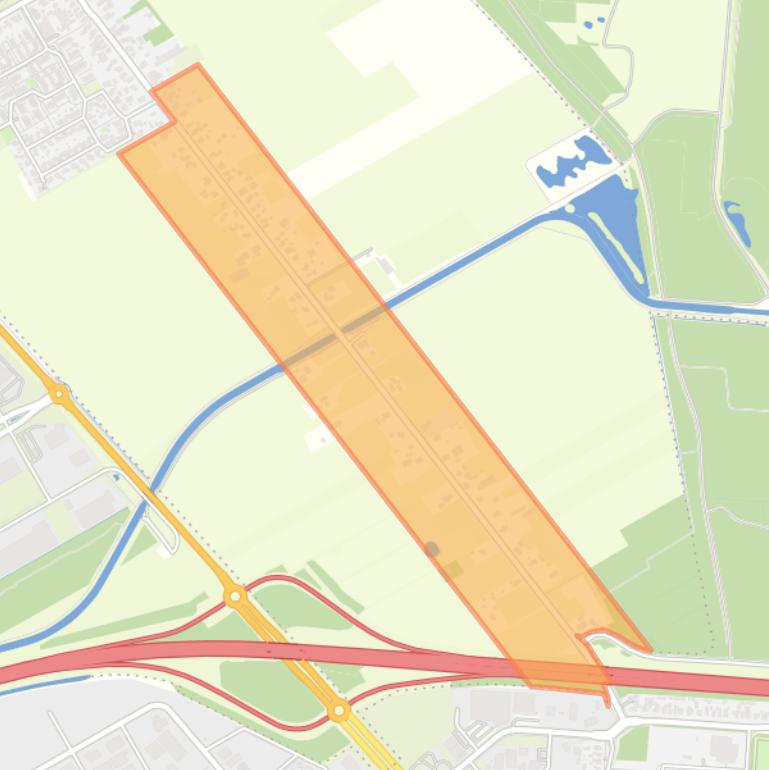 Kaart van de buurt Vastenow.