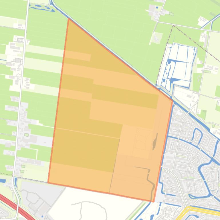 Kaart van de buurt Vathorst-Bovenduist.