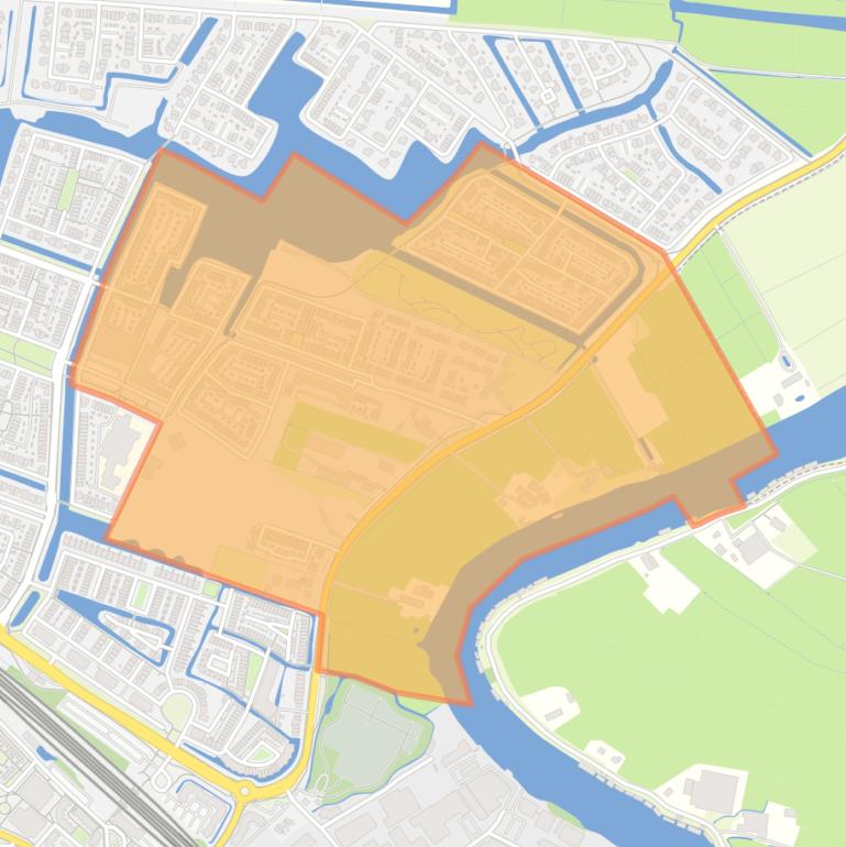 Kaart van de buurt Vechtrijk.