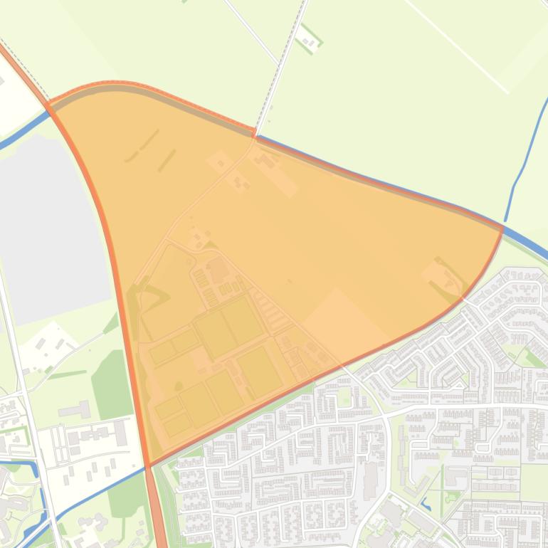 Kaart van de buurt Veenelanden.