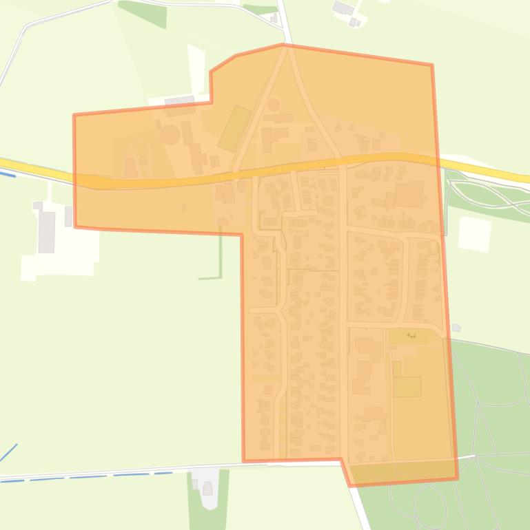 Kaart van de buurt Veeningen.