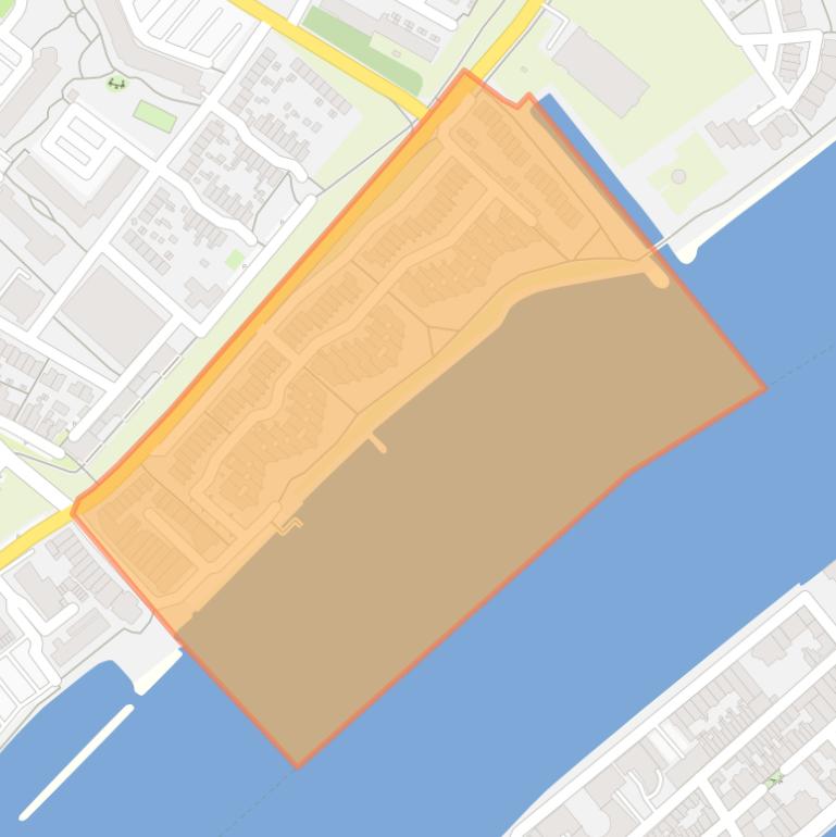 Kaart van de buurt Veerplein - Oostkeetshaven.