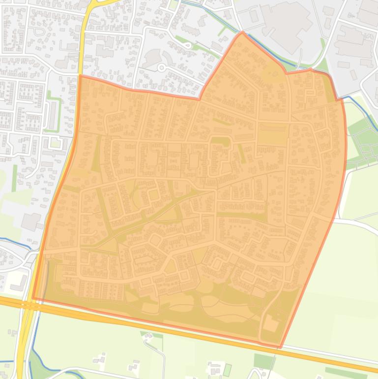 Kaart van de buurt Vegtelarij.