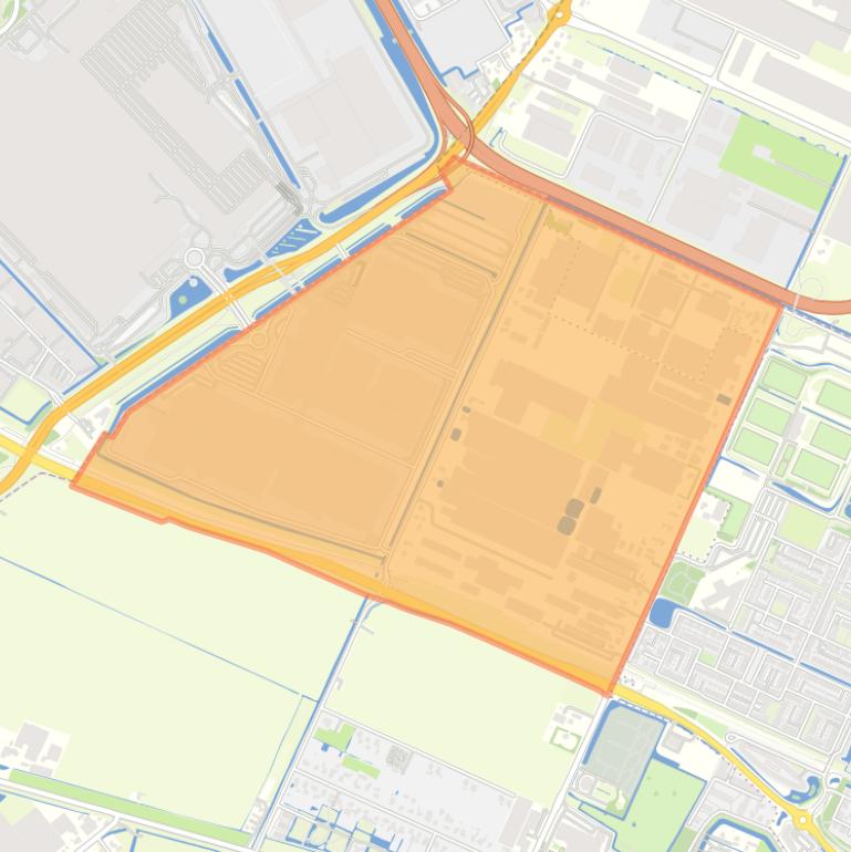 Kaart van de buurt Veilinggebied.