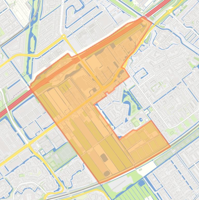 Kaart van de buurt Verspreide bebouwing Achter Esse.