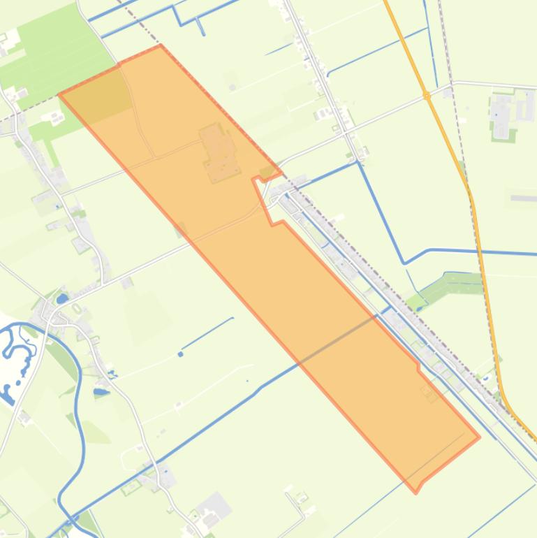 Kaart van de buurt Verspreide huizen Annerveenschekanaal.