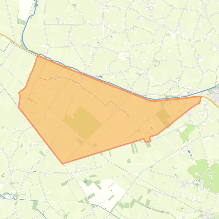 Kaart van de buurt Verspreide huizen Beltrumsche Veld.